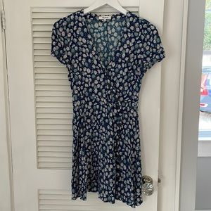 Madewell women’s spring summer floral dress size 4